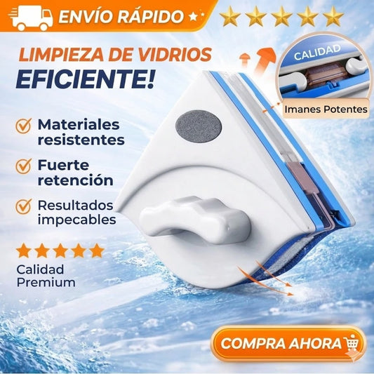 LIMPIADOR MAGNETICO DE VIDRIOS Y VENTANA